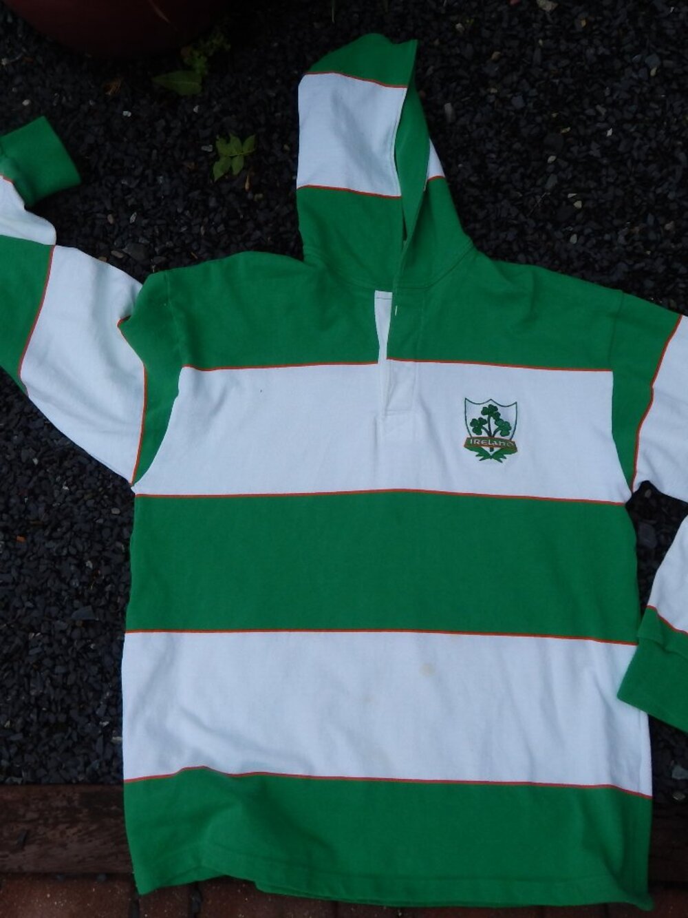 Bavarian Rugby Wear Ireland Hooded Adult Shirt Size XL